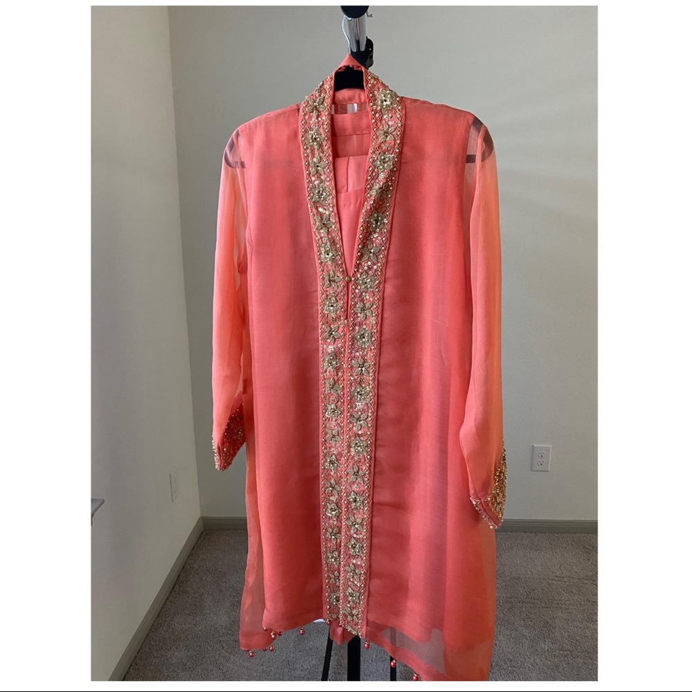 Pink pretty cute Indian outfit.